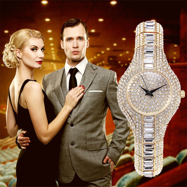 Mix Baguette Diamond Watches Watch
